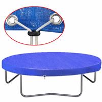 vidaXL Trampolinabdeckung PE 360-367 cm 90 g/m² Blau