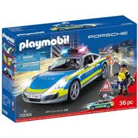 Playmobil - Porsche 911 Carrera 4S Police - White (70066)