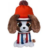 Lumo Stars knuffelhond Lumo Willie 15 cm bruin