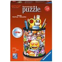 Ravensburger 3D Puzzel - Pennenbak Emoji (54 stukjes)