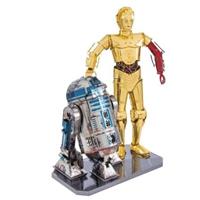 Metal Earth Star Wars Set C-3PO + R2D2 Box Vers., Modellbau
