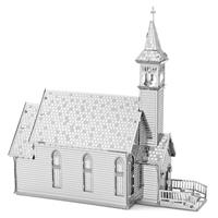 Metal Earth Old Country Church Modellsatz