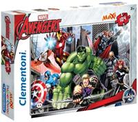 Clementoni supercolor maxi legpuzzel Avengers 104 stukjes