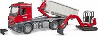 Bruder MB Arocs LKW mit Abrollcontainer