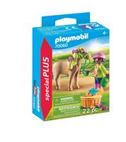 PLAYMOBIL 70060 Mädchen mit Pony