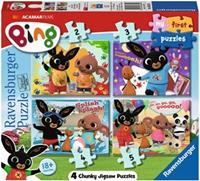Ravensburger puzzel 2-4-6-8 stukjes Bing Bunny