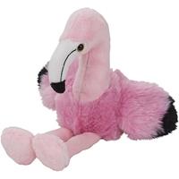 Nature Planet Pluche roze flamingo knuffel 17 cm speelgoed -