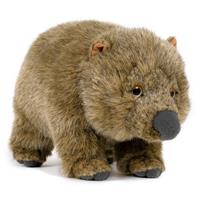 Pluche wombat/buideldier knuffel 25 cm speelgoed Bruin