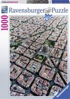 Ravensburger 15187 - Barcelona von Oben, Puzzle, 1000 Teile