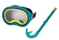 55642 Aquaflow Play Duikbril en Snorkel Geel