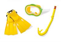 Intex 55655 Master Class Snorkelset 4-delig Geel