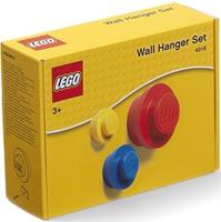 Forvara LEGO Wall Hanger Set - Red/Blue/Yellow