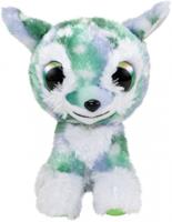 Lumo Stars knuffel Lumo Deer Bock groen 15 cm