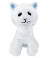 knuffel Lumo Llama Camille wit 15 cm