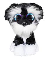 Lumo Stars knuffel Lumo Schnauzer Nelly zwart 15 cm