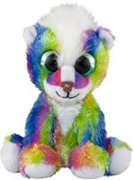 knuffel Lumo Skunk Disco multicolor 15 cm