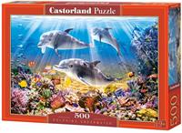Castorland Dolphins Underwater Puzzel (500 stukjes)