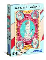 Clementoni Puzzel Fantastic Animals Lama 500st