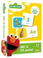 Just Games Sesamstraat - ABC & 123 Puzzel