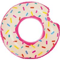 Intex opblaas donut zwemband Roze