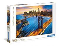 Clementoni puzzel New York 3000 stukjes