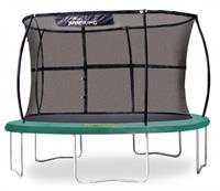 trampoline met veiligheidsnet JumpPod Classic 366 cm groen