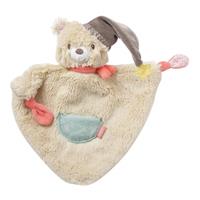 Fehn knuffeldoekje Bruno beer 25 cm beige