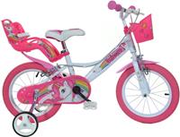 Kinderfiets Dino bikes Eenhoorn 16 inch