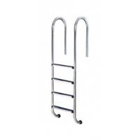 Zwembadladder smal model 4 RVS treden - 132cm