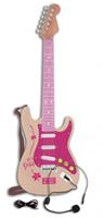 elektrische rockgitaar iGirl 64 cm roze/lichtbruin