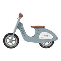 Little Dutch Houten Loopscooter Blauw