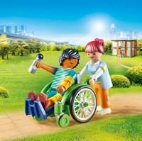 PLAYMOBIL 70193 Patient im Rollstuhl