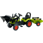 Falquet & Cie S.A.S. FALK Tret-Traktor Claas Lader + Hänger 2 - 5 Jahre