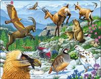 Larsen Puzzles Puzzle Alps - 55 pieces Maxi (36.5x28.5 cm) Vloer
