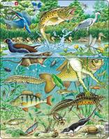 Larsen Puzzles Animals - Pond 50 pcs.
