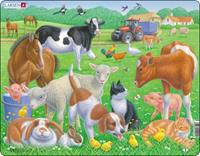 Larsen Puzzles Puzzle Pets - 15 pieces Maxi (36.5x28.5 cm) Vloer
