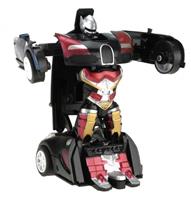Toi-Toys transformer robot rood 14 cm