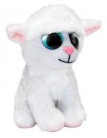 knuffel Lumo Sheep Fluffy 15 cm wit