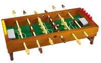 Tischfußball 35,5 X 35 Cm Braun