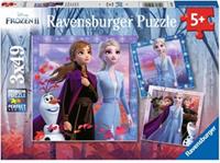 Ravensburger Verlag Ravensburger 05011 - Disney Frozen II, Die Reise beginnt, Die Eiskönigin, Puzzle, 3x49 Teile