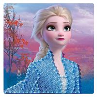 Ravensburger 18076 - Disney Frozen II, String It Midi, Elsa, Die Eiskönigin, Fadenbild