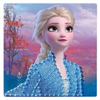 Ravensburger Verlag Ravensburger 18076 - Disney Frozen II, String It Midi, Elsa, Die Eiskönigin, Fadenbild