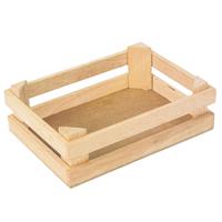Small Foot - Wooden Crates Small 10x8x5.5cm set of 3