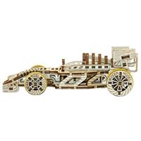 Houten 3D-puzzel raceauto 16 cm