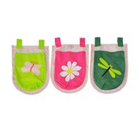 Vipack 3 zakjes Spring - roze - 51,5x30x3 cm