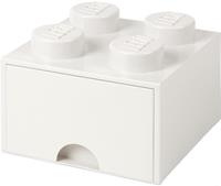 Brick 4 opberglade wit