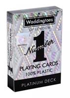 Winning Moves Waddingtons of London Number 1 Playing Cards Platinum Deck (Spielkarten)