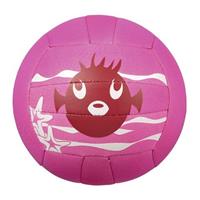 Beco neopreen strandbal zeedieren Ø 15 cm roze