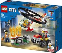 LEGO City 60248 Brandweerhelikopter reddingsoperatie