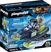 PLAYMOBIL Top Agents Arctic Rebels sneeuwscooter (70235)